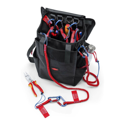 KNIPEX 00 50 51 T LE Werkzeugtasche für Höhenarbeiten leer groß 470 mm