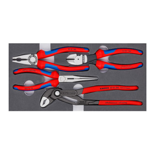 Knipex Zangen-Set ''Basic'' in Schaumstoffeinlage