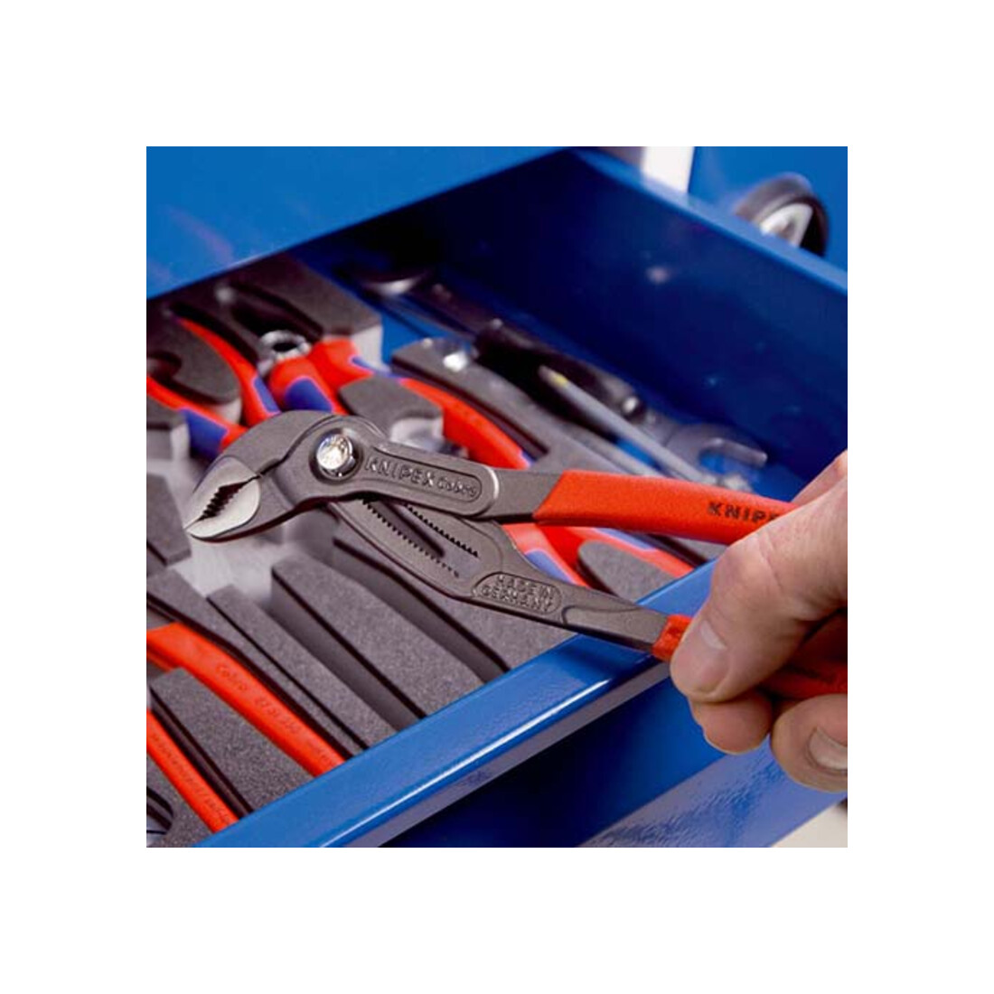 Knipex Zangen-Set Basic'' vier Zangen in Schaumstoffeinlage''