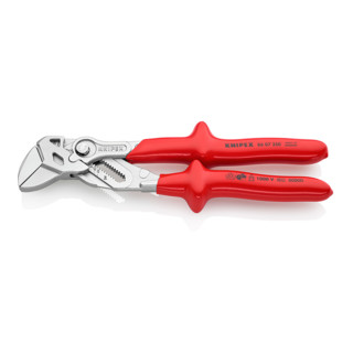 Knipex Zangenschlüssel vernickelt tauchisoliert 250mm VDE-geprüft
