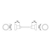 Knopflochteil 54 Alu.4-KT.8mm HOPPE-2