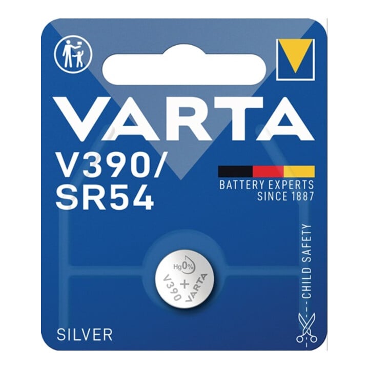 Knopfzelle Electronics 1,55 V 59 mAh SR54 11,6x3,1mm VARTA