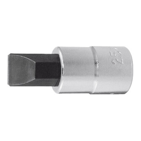 KO-KEN Douille tournevis pour vis à fente, 1/2 pouce, Largeur lame: 14 mm