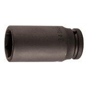 KO-KEN IMPACT-dop 6-kant, 3/4 inch dunwandig, lang, Sleutelwijdte: 22 mm