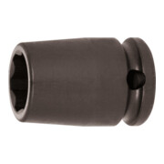 KO-KEN IMPACT-dop 6-kant, 3/8 inch Surface Drive, Sleutelwijdte: 15 mm