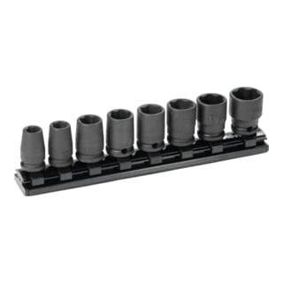 KO-KEN Set Impact 8 pezzi, esagonale, 3/8 pollici Surface Drive