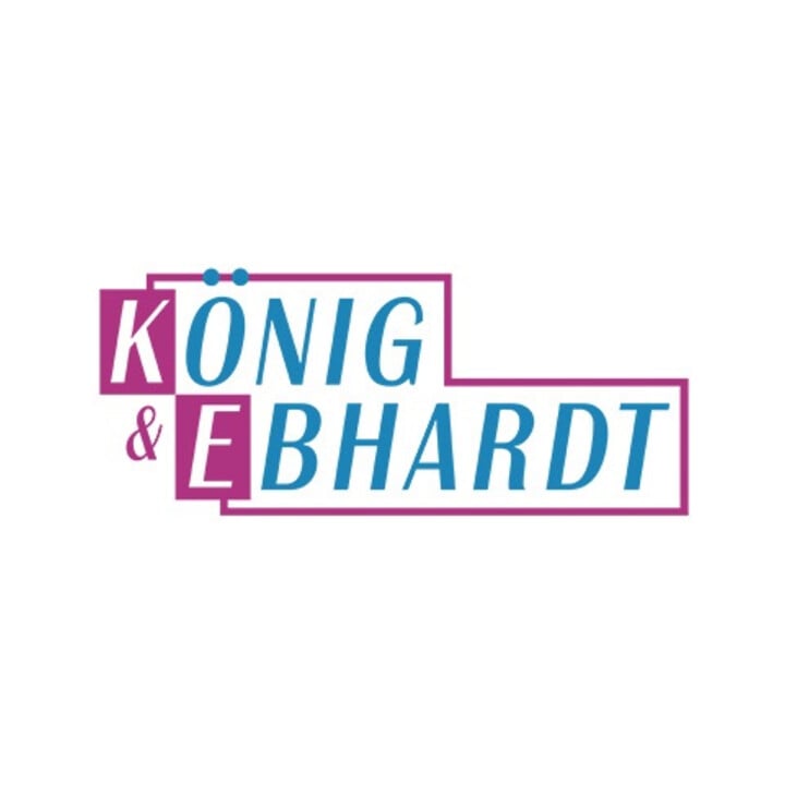 König & Ebhardt Kladde 8614252 DIN A4 kariert 96Blatt rot