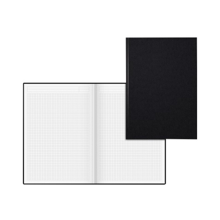 König Ebhardt Notizbuch 8655226 DIN A4 96Bl kar. schwarz