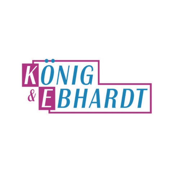 König Ebhardt Notizbuch 8655226 DIN A4 96Bl kar. schwarz
