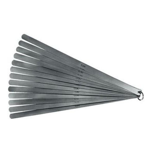 Kolbenspiellehre 20 Bl. 0,05-1,00mm FORMAT