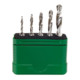 Kombigewindebohrer-Bit Set 5-tlg. 1/4" in box (28026)-1