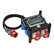 Kompakter distributeur de courant en caoutchouc BSV 3 FI/16 2 IP44 2m H07RN-F 5G2,5 - 2xCEE16A, 5x230V-2
