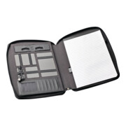 Konferenzmappe anth.A 4 m.Powerbank H37xB262xT333mm STYRO-1