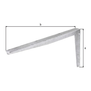 Konsole L.550mm H.300mm STA roh TZN Trgf.110kg GAH