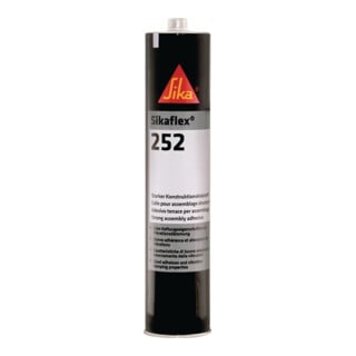 Konstruktionsklebstoff Sikaflex®-252 weiß 300 ml Kartusche SIKA