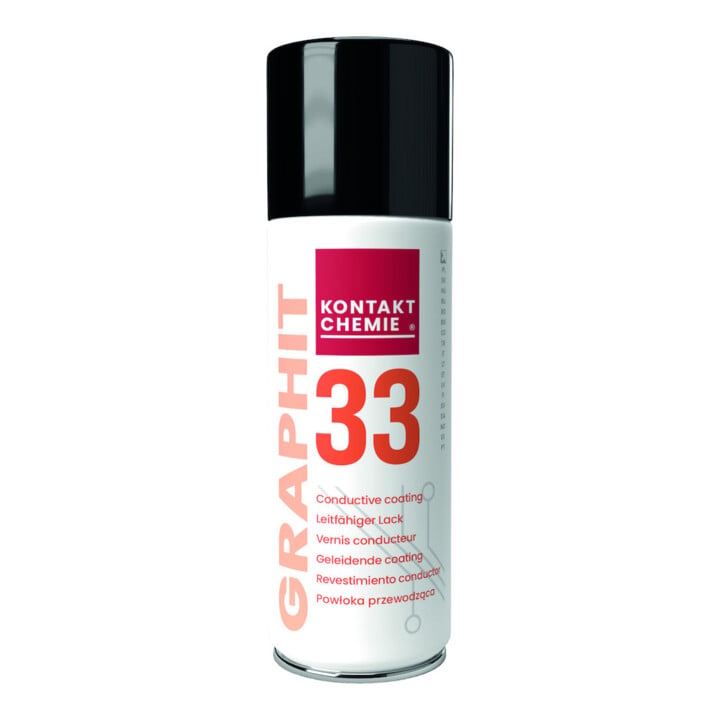 KONTAKT CHEMIE GRAPHIT 33 Graphitlack Spraydose 200ml leitfähig
