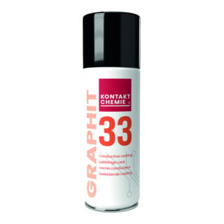 KONTAKT CHEMIE GRAPHIT 33 Spray de peinture graphite 200 ml conducteur