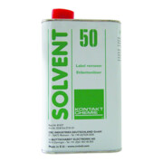 KONTAKT CHEMIE KC Etikettenlöser flüssig Solvent 50, 1 Liter Dose