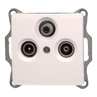 Kopp Antennensteckdose UP TV/RF/SAT PARIS arkt.