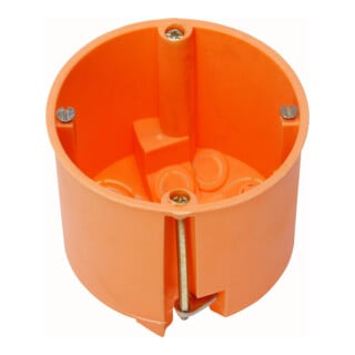 Kopp Hohlwanddose-Dose ISO 60mm, Durchmesser 61mm tief orange