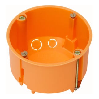 Kopp Hohlwanddose-Dose ISO 70mm, Durchmesser 47mm tief orange