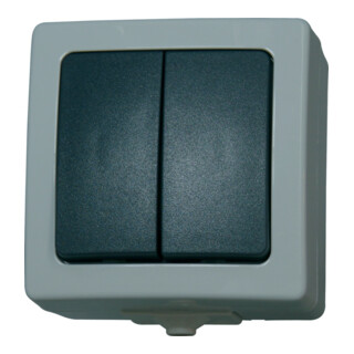 Kopp Interrupteur série AP/FR Nautic gris