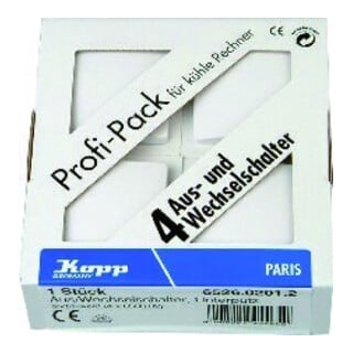 Kopp Profi-Pack a 4 Universal- svhalter A/W UP, PAR arkt
