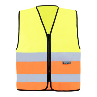 Korntex Gilet de sécurité Cologne jaune/orange T. 3XL