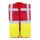 Korntex Veste de sécurité Hamburg rouge/jaune T. M-1