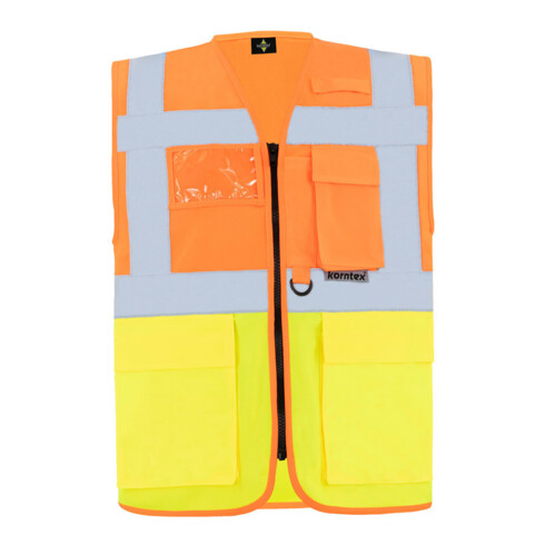 Korntex Veste de signalisation Hamburg orange T. XL