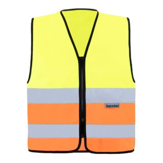 Korntex Warnweste Cologne gelb/orange Gr. 2XL
