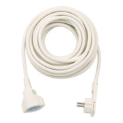 Brennenstuhl kwaliteits plastic verlengkabel met platte stekker 10m H05VV-F3G1.5