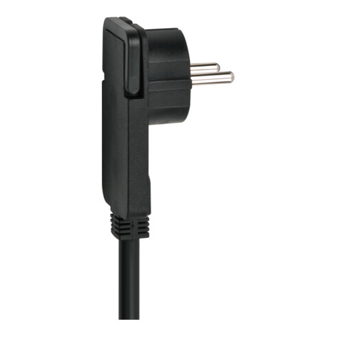 Brennenstuhl kwaliteits plastic verlengkabel met platte stekker 10m H05VV-F3G1.5