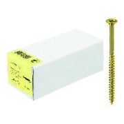 KPpro Vis à bois à tête fraisée zinguée jaune TG PZD 4,0 x 40/24