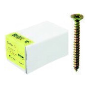 KPpro Vis à bois à tête fraisée zinguée jaune VG PZD 4,5x40