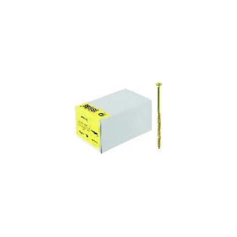 KPpro Vis à bois à tête fraisée zn jaune TG ISR 3,5x45/27