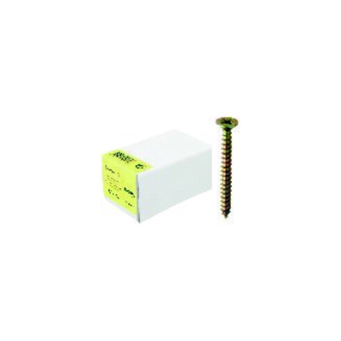 KPpro Vis à bois tête fraisée zn jaune VG PZD 3,5 x 25