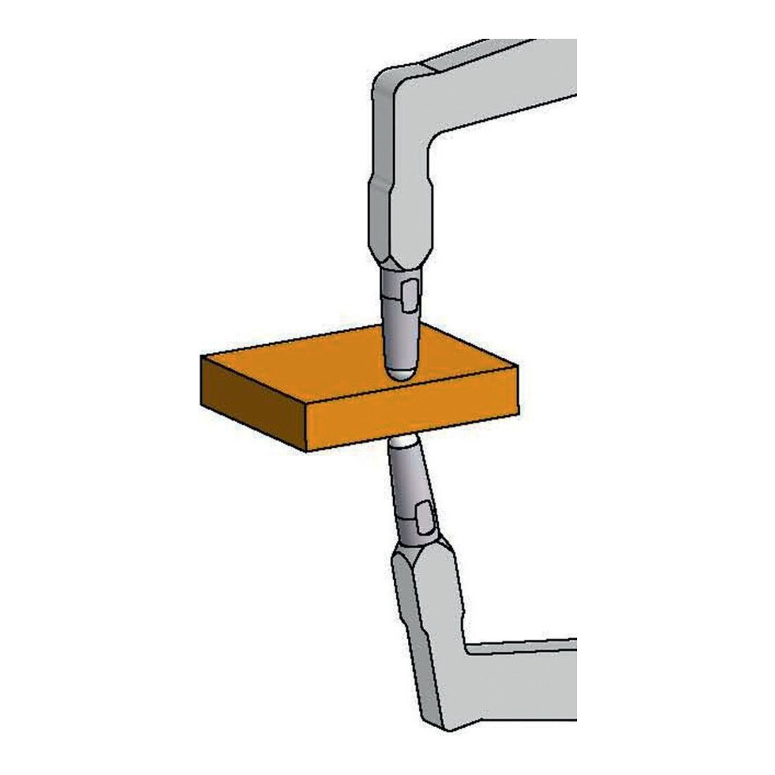 KRÖPLIN Bouton-poussoir extérieur Oditest 0-10mm