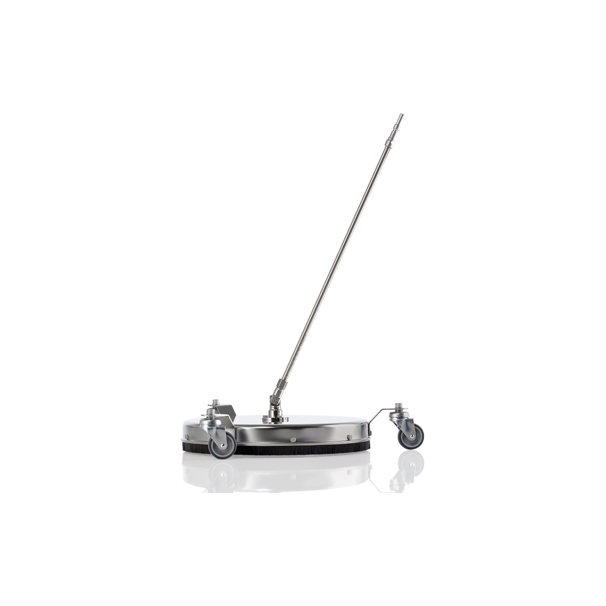 Kränzle Round Cleaner INOX Bodenwäscher aus Edelstahl L410 mm (D12), 41814