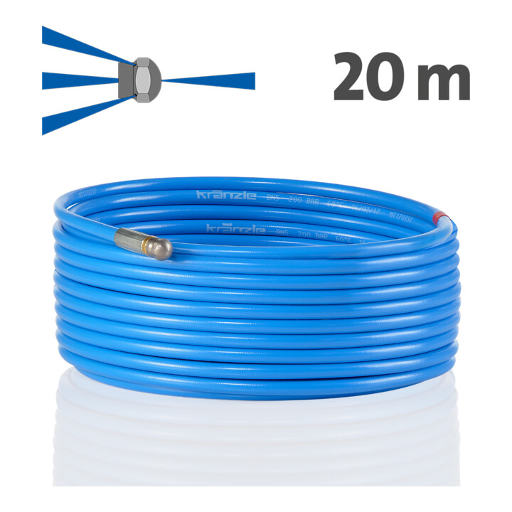 Set Kränzle Hochdruckreiniger K 1154 TST + Rohrreinigungsschlauch F-20 m (D12)