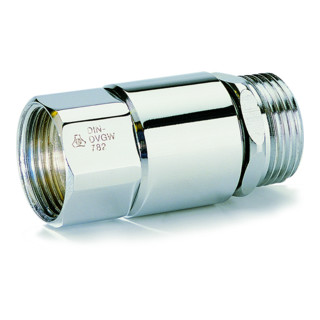 Kränzle terugstroomklep met pijpbeluchter Inlaat: R 3/4" IT Uitlaat: R 3/4" ET