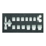 Kraft Steckschlüssel 1/2" Module 1/3 vide