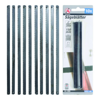 Kraftmann Sägeblätter 150 mm 10-tlg.