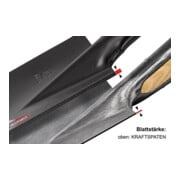 Kraftspaten 280x130/125mm Gr.2 Slim Stahlrohrstiel m.Hartholzknauf IDEAL-4