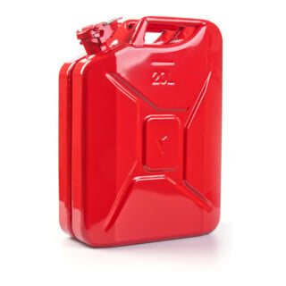 Valpro Kraftstoffkanister Inh.20l Feuerrot Ral 3000 Stahlbl.