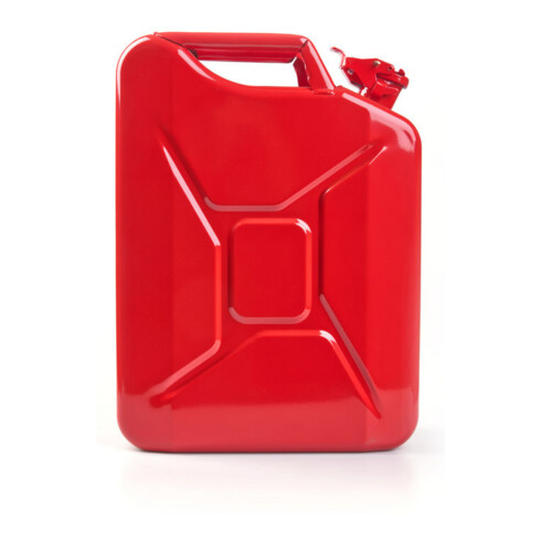 Kraftstoffkanister Inh.20l Feuerrot RAL 3000 Stahlbl.