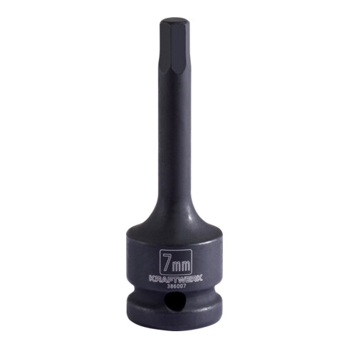 Kraftwerk 1/2" Innensechskant-Schlag-Stecknuss 7 mm