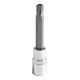Kraftwerk 1/2" Loch-RIBE-Bit-Stecknuss M8 100 mm-1