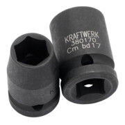 Kraftwerk 1/2" Schlag-Stecknuss 17 mm