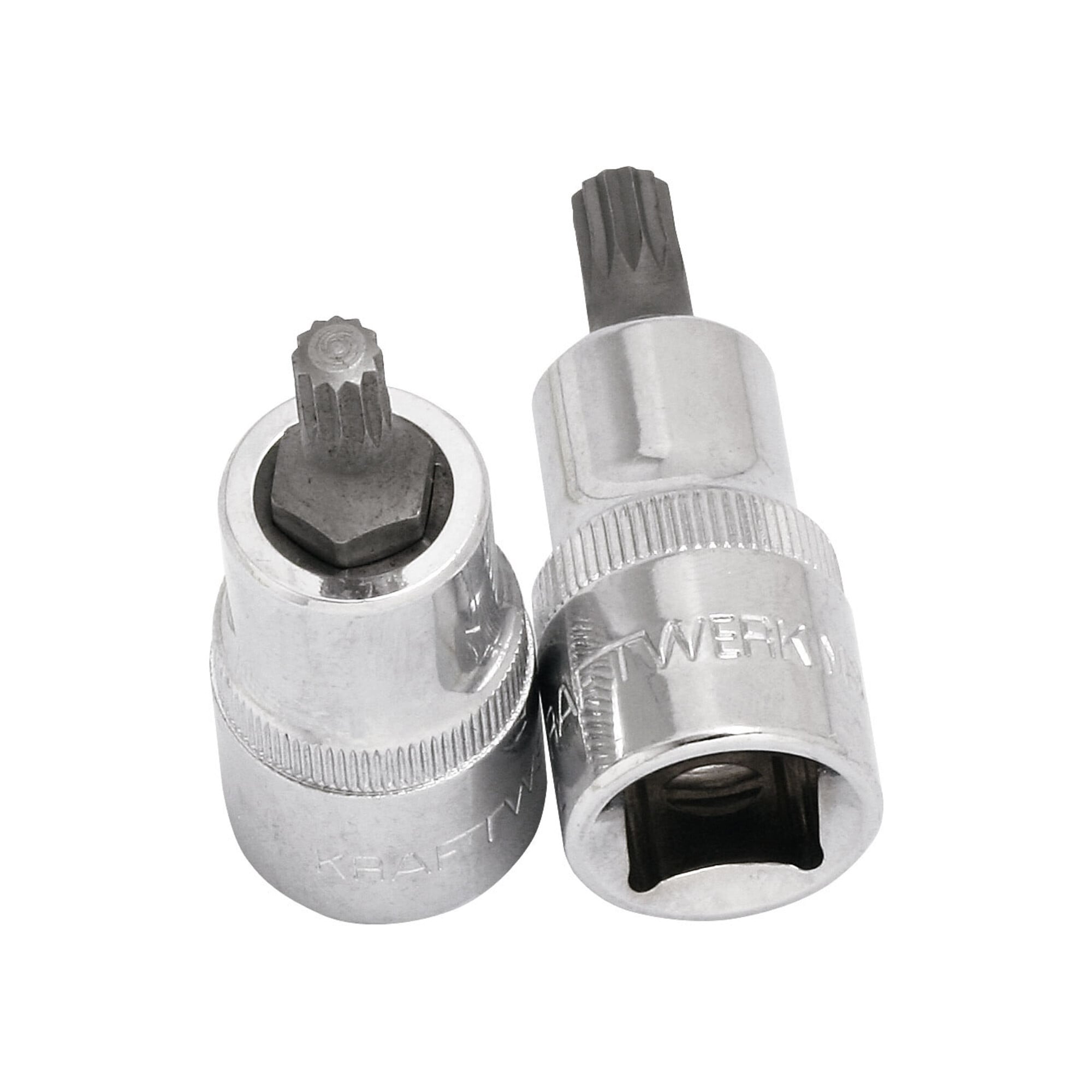 Kraftwerk 1/2" Vielzahn-Bit-Stecknuss M8